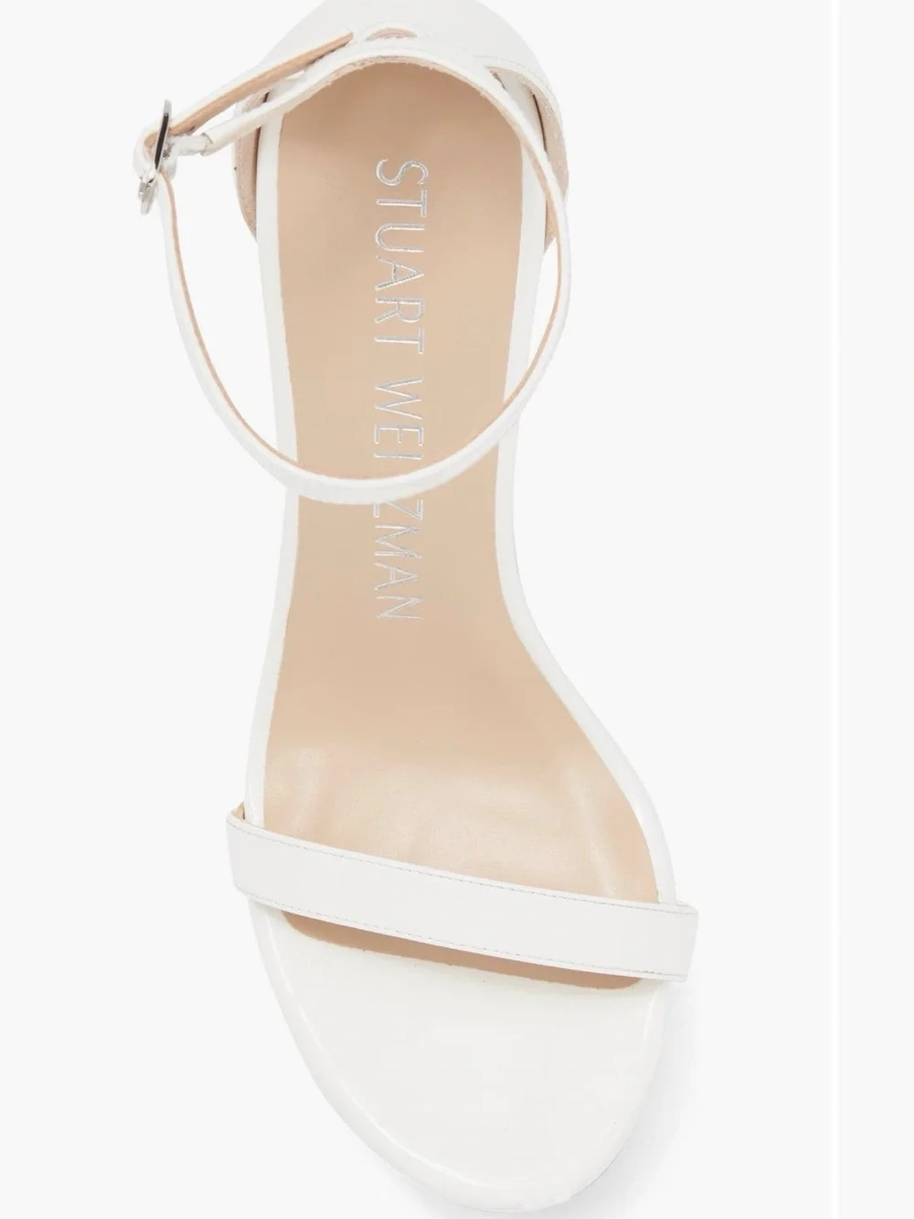 Stuart Weitzman Nudistcurve Hollywood Platform Ankle-Strap Sandals